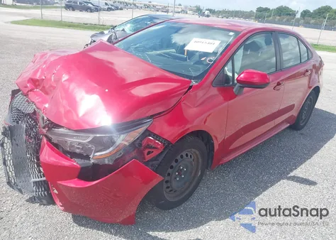 2021 Toyota Corolla Le from USA, damaged, VIN JTDEPMAE8MJ162235